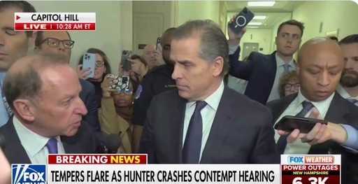 Hunter Biden îi bulversează pe membrii Congresului. A apărut pe neaşteptate la audierea unde se discuta despre punerea sa sub acuzare pentru sfidarea Camerei Reprezentanţilor