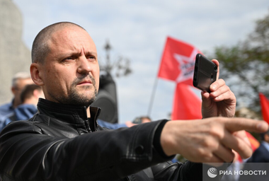Liderul stângii radicale ruse, Serghei Udalţov, arestat cu privire la ”justificarea terorismului”