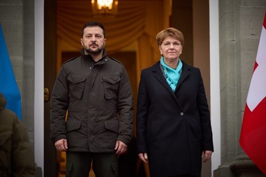 Volodimir Zelenski, în urma discuţiilor cu preşedintele Confederaţiei Elveţiene, Viola Amherd, la Berna: Ucraina are prieteni care o ajută, iar Elveţia se numără printre ei