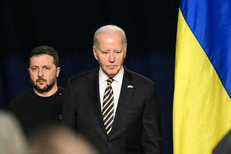 Biden se întâlneşte cu lideri din Congres pe tema deblocării ajutorului destinat Ucrainei şi Israelului