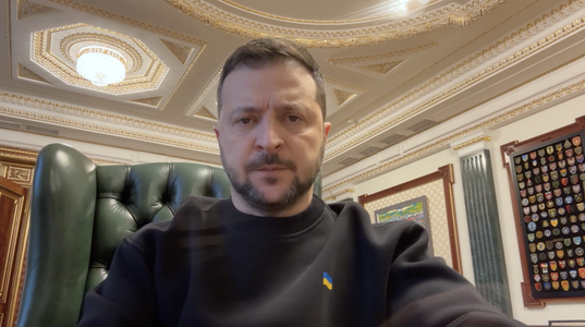 Zelenski: Le sunt recunoscător tuturor prietenilor Ucrainei din întreaga lume care înţeleg că pe câmpul de luptă nu se poate aştepta şi că salvarea de vieţi nu poate fi amânată