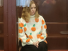 Daria Trepova, condamnată de un Tribunal Militar de la Moscova la 27 de ani de închisoare cu privire la asasinarea bloggerului pro-Kremlin Maksim Fomin, alias Vladlen Tatarski
