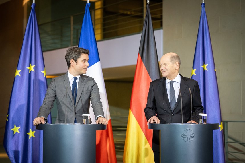 "Suntem de acord să nu fim de acord": Noul premier francez Gabriel Attale şi cancelarul Olaf Scholz se contrazic în legătură cu acordul Mercosur