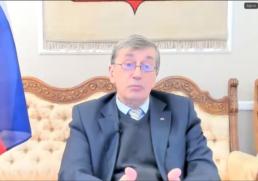 Valeri Kuzmin, despre Bogdan Aurescu: Cu spume la gură, a pus vina pe Rusia pentru ce s-a întâmplat la Bucea, fără nicio dovadă / Problema tezaurului este „o pisică moartă scoasă de la naftalină”, în opinia ambasadorului rus