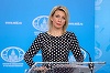 Zaharova: Moldova se închină la complicii români şi le ridică monumente. Discriminarea pe bază de limbă e în creştere. Îndemnăm autorităţile de la Chişinău să asculte opinia cetăţenilor lor, a poporului moldovean. Sperăm că nu va fi denumit „popor român”