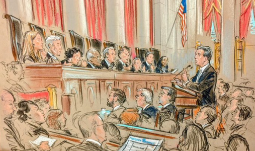 O majoritate a judecătorilor Curţii Supreme a SUA, care urmează să se pronuţe până la sfârşitul lui iunie, sceptică în dosarul eligibilităţii