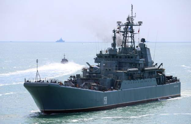 UPDATE: Ucraina susţine că a distrus „Ţezar Kunikov”, o mare navă rusă de debarcare - VIDEO. Reacţia Kremlinului. Cronologia navelor ruseşti scufundate de ucraineni