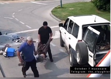Israelul prezintă o înregistrare video în care un presupus lucrător umanitar al ONU ia într-o maşină cadavrul unui israelian, pe 7 octombrie