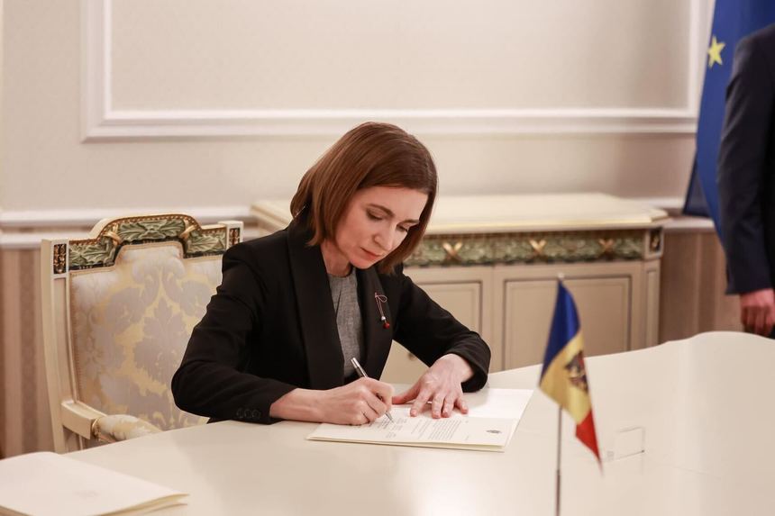 Maia Sandu, la doi ani de când R. Moldova a depus cererea de aderare la UE: Am făcut paşi hotărâţi pe calea europeană. Avem mult de lucru, dar împreună putem realiza toate obiectivele propuse