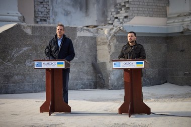 Atac rusesc la Odesa, la 150 de metri de locul pe unde au trecut Zelenski şi premierul Greciei