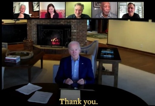 Joe Biden a primit sfaturi de la "preşedinţi" de la Hollywood înainte de discursul despre Starea Uniunii - VIDEO
