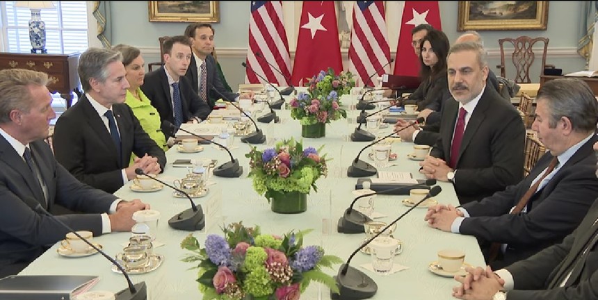 SUA discută cu Turcia despre Ucraina şi Gaza cu "o psihologie reînnoită", potrivit Ankarei