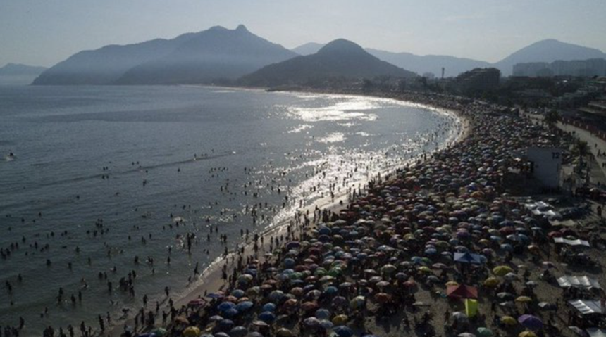 Până la 62,3°C resimţite la Rio de Janeiro, un record într-o Brazilie care se sufocă de cald