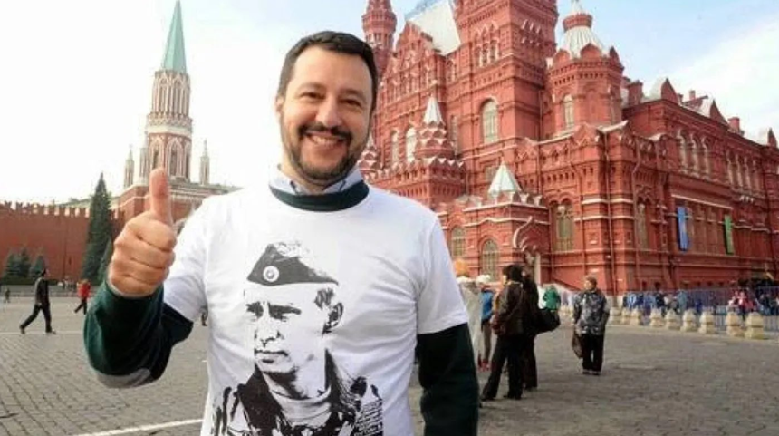 Votul ruşilor pentru Putin trebuie acceptat, spune vicepremierul italian Matteo Salvini