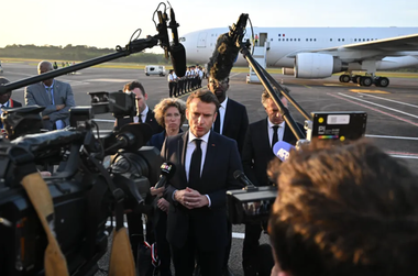 Franţa propune Rusiei o ”cooperare sporită” antiteroristă în urma atentatului de la Moscova, anunţă Macron în Guyana
