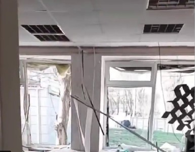 O rachetă rusă a avariat o şcoală în Dnipro - VIDEO