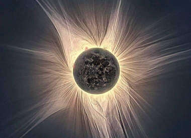 NASA publică imagini ale eclipsei totale de Soare de pe Staţia Spaţială Internaţională