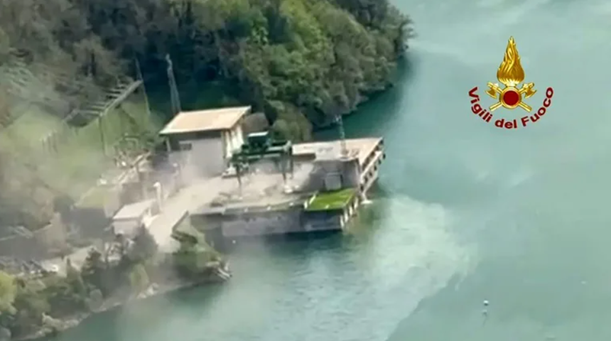 UPDATE-Patru morţi, trei răniţi şi cinci dispăruţi în centrul Italiei, într-o explozie într-o centrală hidroelectrică Enel pe barajul artificial Suviana. Barajul nu a fost avariat de explozie, producţia de electricitate, întreruptă, anunţă Enel