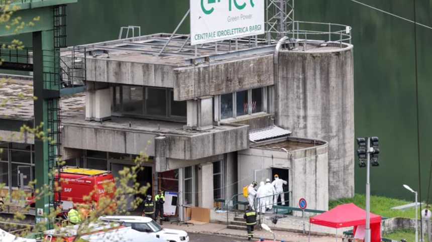 UPDATE-Bilanţul definitiv al victimelor exploziei la o centrală hidroelectrică în nordul Italiei creşte la şapte morţi