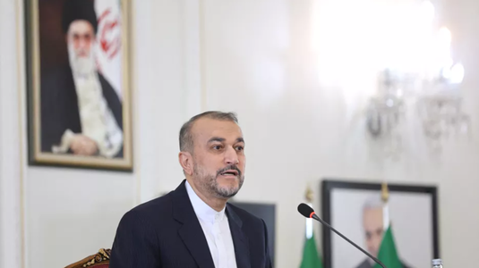 Iranul a dat asigurări SUA, înainte şi după atacul în Israel, că nu  vrea ”o expansiune a tensiunilor” în O Mijlociu cu Israelul, anunţă la New York, ministrul iranian de Externe Hossein Amir-Abdollahian