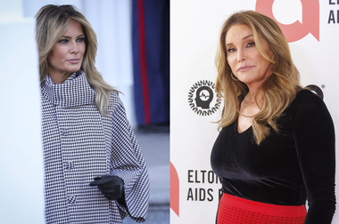 Melania Trump laudă bilanţul drepturilor LGBT al soţului său la o recepţie cu intrarea de 50.000 de dolari la Mar-a-Lago şi se aliază cu Caitlyn Jenner