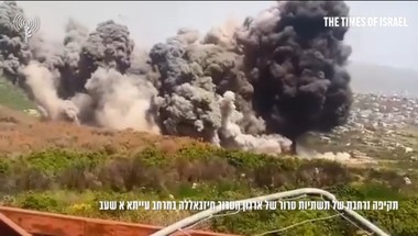 Armata israeliană anunţă că a bombardat în câteva minute 40 de ţinte Hezbollah în sudul Libanului