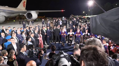 Xi Jinping a sosit la Belgrad cu un avion special, într-o vizită de stat în Serbia