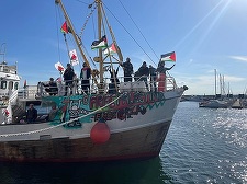 Suedia - O navă în drum spre Gaza s-a oprit la Malmo în plin Eurovision - VIDEO