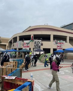 SUA - ”Protest violent” la Universitatea California din Irvine / Poliţia a preluat clădirea de la protestatarii care cer încetarea focului în Gaza şi protejarea vieţilor civile