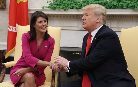 Nikki Haley, fosta rivală republicană a lui Trump, spune că va vota pentru el