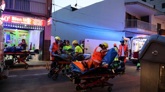 UPDATE-Cel puţin patru morţi şi peste zece răniţi pe Insula Mallorca, în urma surpării unui acoperiş al unui imobil cu două etaje într-un restaurant la Playa de Palma, o zonă foarte frecventată de turişti