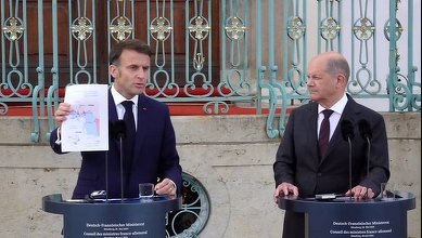 Macron şi Scholz sunt de acord: Ucraina ar trebui să aibă voie să lovească anumite ţinte din interiorul Rusiei