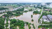 Inundaţii în Bavaria: Un pompier a fost găsit mort, altul este dispărut