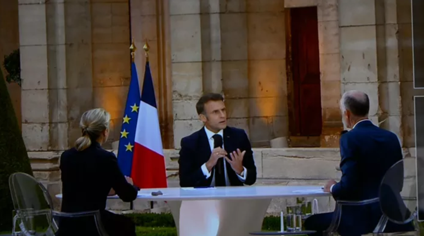 ”Nu este rezonabil” pentru moment, justifică Macron o nerecunoaştere a Palestinei 