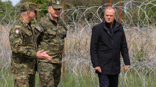 Polonia redesfăşoară o zonă-tampon la frontiera cu Belarusul, cu scopul de a descuraja o intensificare a traficului de migranţi