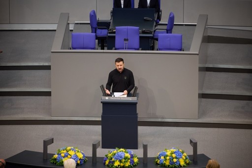 Parlamentarii AfD şi cei ai stângii radicale au boicotat discursul lui Zelenski din Bundestag