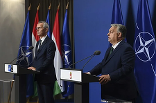 Ungaria acceptă să nu se opună prin veto ajutorului acordat de NATO Ucrainei în schimbul neparticipării Budapestei la efortul Alinaţei în războiul împotriva Rusiei, anunţă Stoltenberg la Budapesta