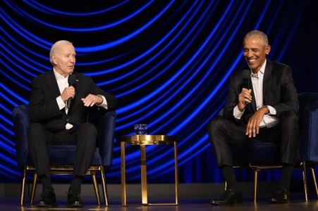 Biden a criticat Curtea Supremă a SUA la o strângere de fonduri de 28 de milioane de dolari, cu Obama, Clooney şi Julia Roberts