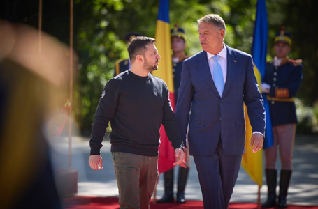 Zelenski: ”Sunt recunoscător României şi preşedintelui” Iohannis după furnizarea unui sistem PATRIOT