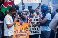 Sora vitregă a lui Barack Obama, Auma Obama, gazată la manifestaţiile de la Nairobi