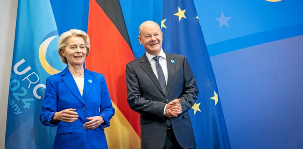 Cancelarul Scholz o blochează pe preşedinta von der Leyen înainte de summitul UE