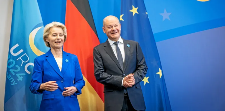 Cancelarul Scholz o blochează pe preşedinta von der Leyen înainte de summitul UE