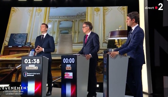 Liderii partidelor franceze au avut o ultimă dezbatere aprinsă înainte de alegeri