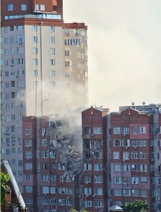 Mai multe victime în urma unui atac rusesc care a vizat un bloc de apartamente din Dnipro. Printre răniţi se numără şi un copil de şapte luni