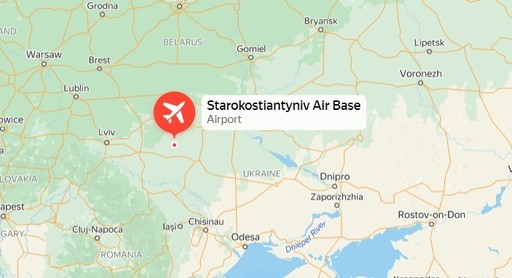 O bază aeriană ucraineană din vestul ţării este bombardată frecvent de Rusia, înainte de sosirea anunţată a primelor avioane F-16