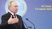 Putin îşi exprimă, la Astana, interesul faţă de Trump în problema ucraineană