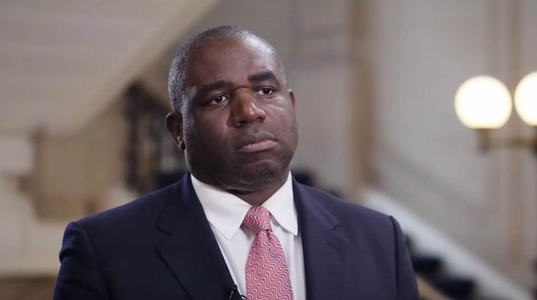 Noul ministru britanic de externe David Lammy anunţă că susţine ”un armistiţiu imediat” în Fâşia Gaza