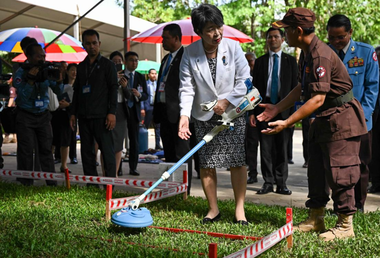 Cambodgia şi Japonia urmează să ajute la deminarea Ucrainei