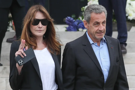 Fosta Primă Doamnă Carla Bruni-Sarkozy, inculpată şi plasată sub control judiciar în dosarul finanţării libiene a campaniei prezidenţiale din 2007 a lui Nicolas Sarkozy cu privire la retractarea lui Ziad Takieddine