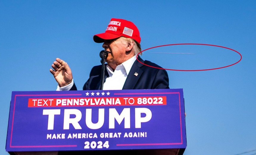 Donald Trump a ajuns la New Jersey, la şase ore după ce a fost împuşcat la un miting în Pennsylvania